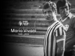 L’Ascoli piange Mario Vivani: contro il Modena bianconeri col lutto al braccio